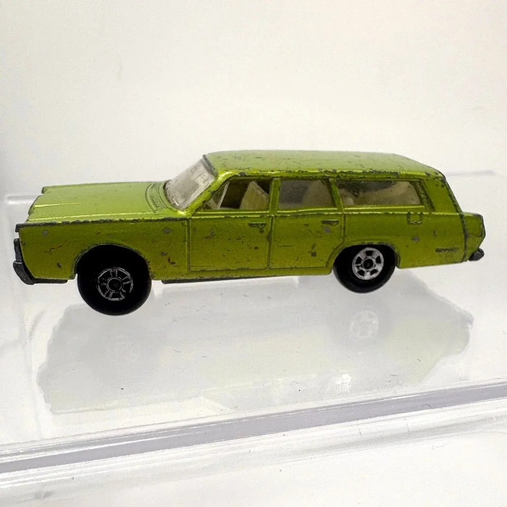 Vintage Matchbox Lesney Superfast No 55 73 Mercury Commuter Wagon Lime Green